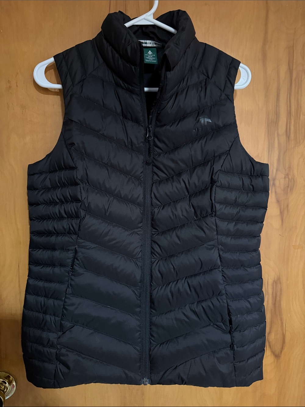 Women’s Black Quilted Puffer Vest
